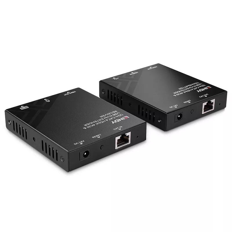 KVM paplašinātājs Lindy 120 m Cat.6 HDMI un USB raidītājs un uztvērējs