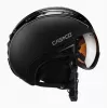 Slēpošanas ķivere Casco SP-2 Carbonic Visor, izmērs M (55–57 cm), melna