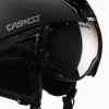 Slēpošanas ķivere Casco SP-2 Carbonic Visor, izmērs M (55–57 cm), melna