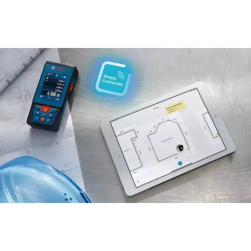 Bosch GLM 100-25 C Professional Melns, Zils, Sarkans 4x 0.08 - 100 m