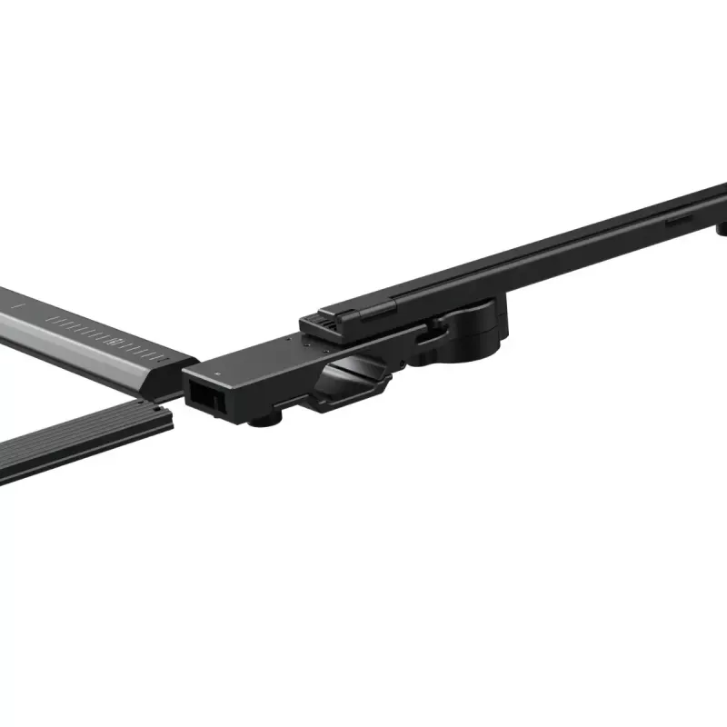 Solar tracker EcoFlow 50036001 — brīvi stāvošs, darbināms ar baterijām, 2500×150×150 mm, melns/pelēks