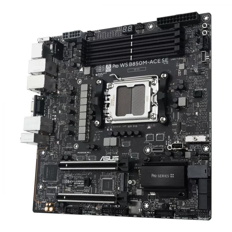 ASUS PRO WS B850M-ACE SE AMD B850 Socket AM5 micro ATX