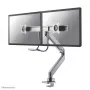 Neomounts NM-D775DXSILVER Monitora statnis 10-32 collas - gāzes atspere - augšējā stiprinājuma - 180°-apturēšana