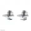 Neomounts NM-D775DXSILVER Monitora statnis 10-32 collas - gāzes atspere - augšējā stiprinājuma - 180°-apturēšana