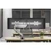 Neomounts NM-D775DXSILVER Monitora statnis 10-32 collas - gāzes atspere - augšējā stiprinājuma - 180°-apturēšana