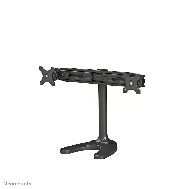 Neomounts FPMA-D700DD monitora statīvs 19-30 collas, brīvi stāvošs/caurlaides stiprinājums, 8 kg, 48,3 cm (19 collas), 76,2 cm (30 collas), 100 x 100 mm, melns