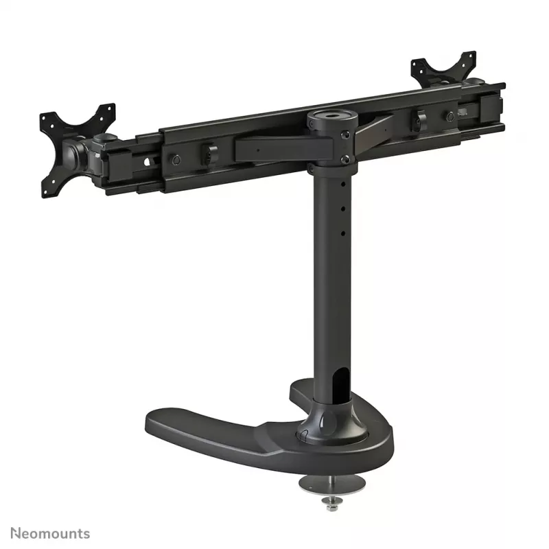 Neomounts FPMA-D700DD monitora statīvs 19-30 collas, brīvi stāvošs/caurlaides stiprinājums, 8 kg, 48,3 cm (19 collas), 76,2 cm (30 collas), 100 x 100 mm, melns