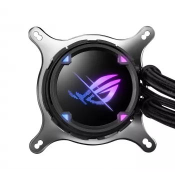 ASUS ROG Strix LC II 240 ARGB procesora šķidruma dzesētājs 12 cm melns