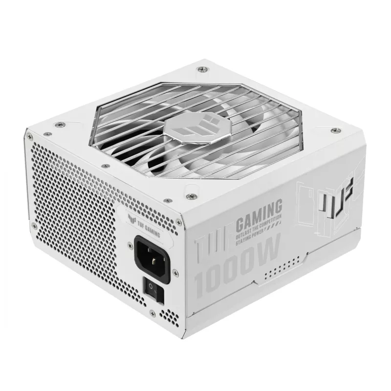 ASUS TUF Gaming 1000W Gold balta Edition barošanas bloks 20+4 pin ATX ATX