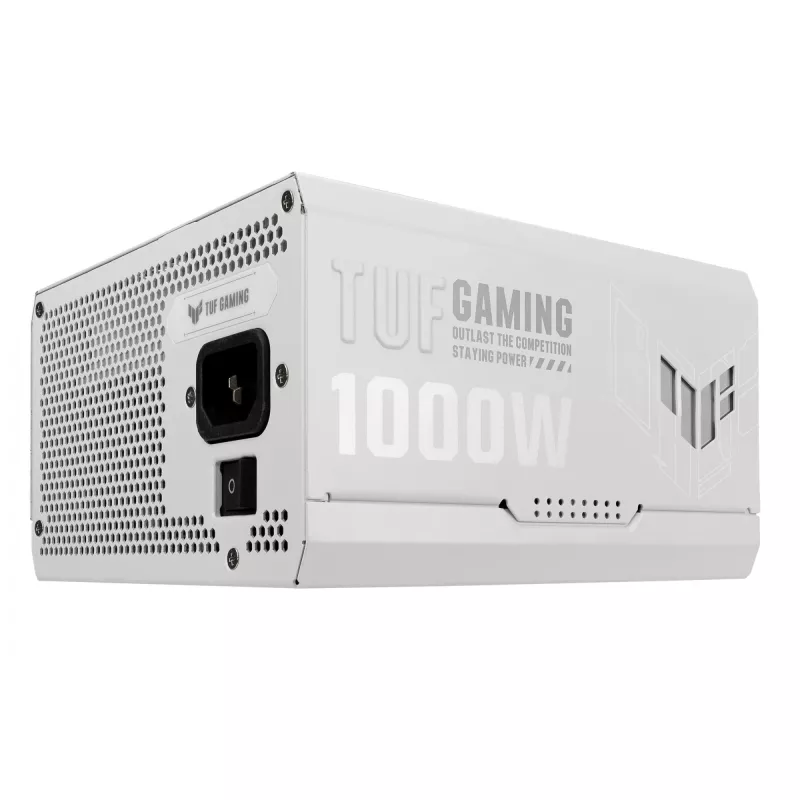 ASUS TUF Gaming 1000W Gold balta Edition barošanas bloks 20+4 pin ATX ATX