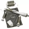 Matu žāvētājs un lokotājs Adler AD 2027 — 2-in-1 veidošanas instruments, 1200 W, 2 temperatūras iestatījumi, 5 uzgaļi, suku diametri 2,1/3,8/7,2 cm, maks. lokojuma Ø 1,9 cm