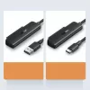 Ārējais 2,5 collu SATA III USB 3.0 korpuss UGREEN 70609 2,5 collu SATA SSD/HDD, USB-A uz SATA, 5 Gbit/s, melns