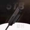 Ārējais 2,5 collu SATA III USB 3.0 korpuss UGREEN 70609 2,5 collu SATA SSD/HDD, USB-A uz SATA, 5 Gbit/s, melns