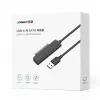 Ārējais 2,5 collu SATA III USB 3.0 korpuss UGREEN 70609 2,5 collu SATA SSD/HDD, USB-A uz SATA, 5 Gbit/s, melns