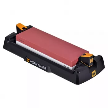 Ūdens akmens Work Sharp 1000/6000 ar pamatni, divu graudainību asināmie akmeņi (1000/6000) ar pamatni