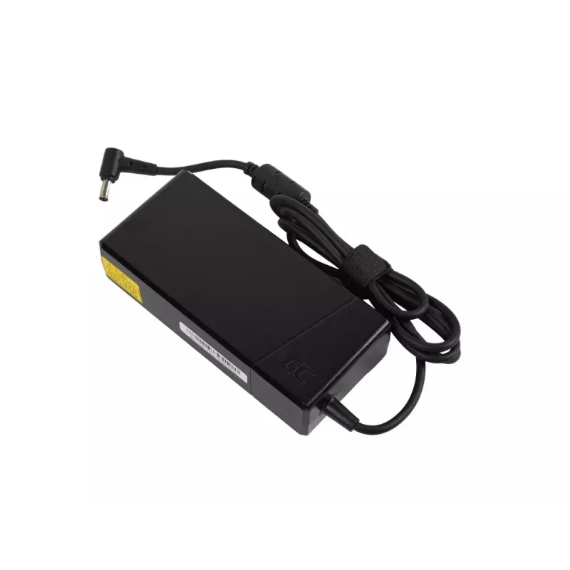 Strāvas adapteris zaļa Cell AD136P universāls 150W 20V 7.5A maiņstrāvas-līdzstrāvas melns