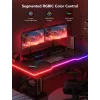 Govee H61C3 RGBIC LED lente spēļu galdam — adresējams RGBIC apgaismojums, elastīga lente