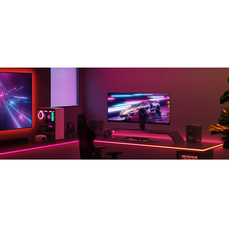 Govee H61C3 RGBIC LED lente spēļu galdam — adresējams RGBIC apgaismojums, elastīga lente