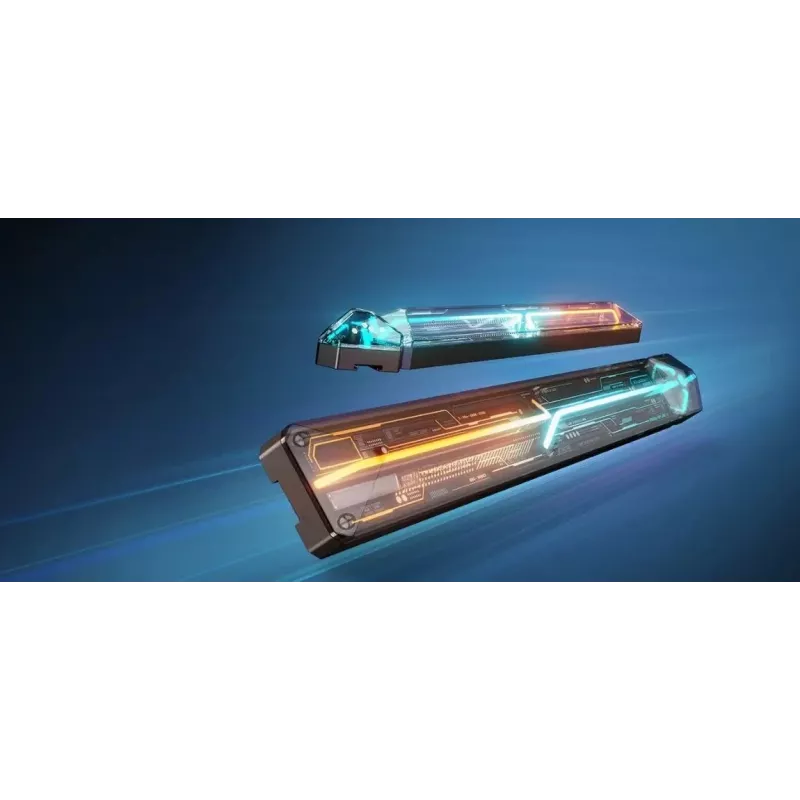 Viedā sienas gaisma Govee Gaming Wall Lights (4+1) — Wi‑Fi/Bluetooth, daudzkrāsaina, 4 gab., 370×45×30 mm