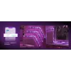 Viedā sienas gaisma Govee Gaming Wall Lights (4+1) — Wi‑Fi/Bluetooth, daudzkrāsaina, 4 gab., 370×45×30 mm