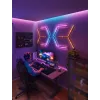 Viedā sienas gaisma Govee Gaming Wall Lights (4+1) — Wi‑Fi/Bluetooth, daudzkrāsaina, 4 gab., 370×45×30 mm