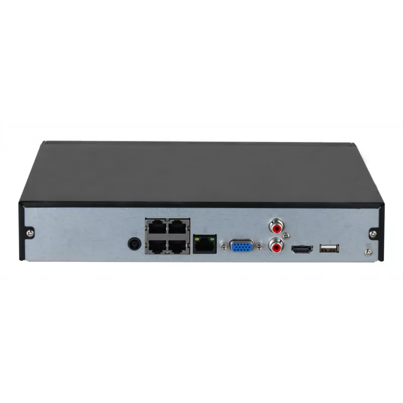 Dahua Technology Lite NVR2104HS-P-4KS3 1U melns