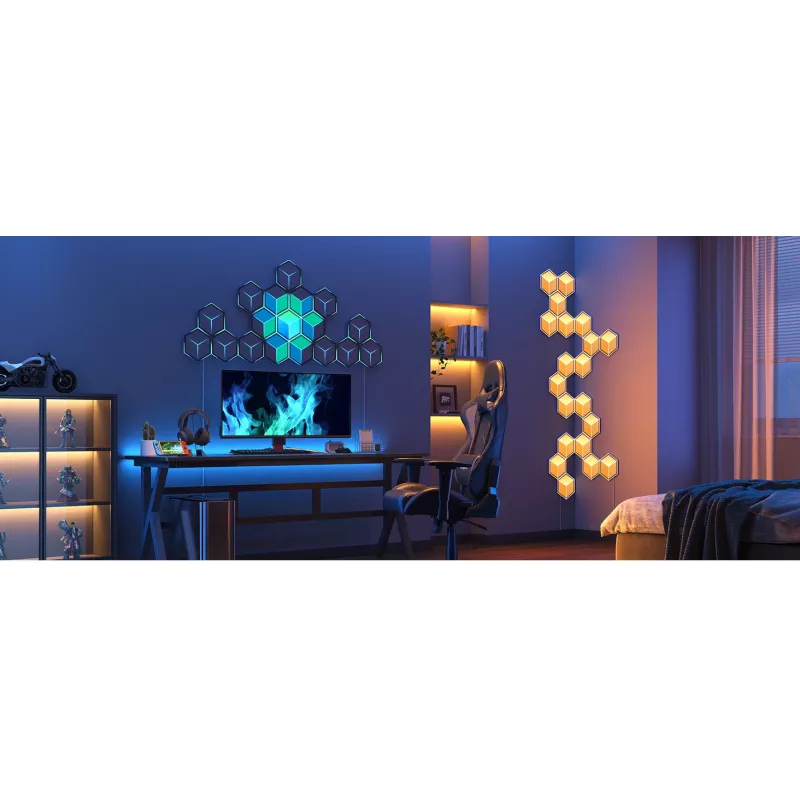 LED gaismas paneļi Govee H606A RGBIC Wi‑Fi & Bluetooth 2.4 GHz