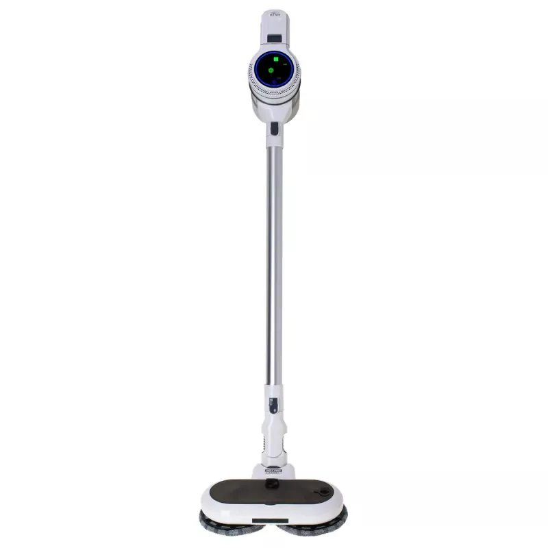 Bezvadu putekļsūcējs Adler AD 7064 2in1 — 350 W maks., 13 000 Pa sūkšanas jauda, 2000 mAh akumulators, sausā un mitrā tīrīšana, 0,6 L putekļu, 0,15 L ūdens, LED skārienekrāns, 4 režīmi
