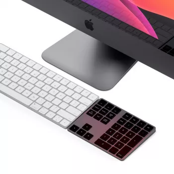 Cipartastatūra Satechi ST-XLABKM Bluetooth 33 taustiņi Pelēks
