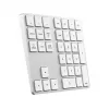 Numeriskā tastatūra Satechi ST-XLABKS — Bluetooth, 33 taustiņi, sudrabota, 124,7 g