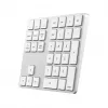 Numeriskā tastatūra Satechi ST-XLABKS — Bluetooth, 33 taustiņi, sudrabota, 124,7 g