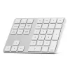 Numeriskā tastatūra Satechi ST-XLABKS — Bluetooth, 33 taustiņi, sudrabota, 124,7 g