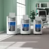 Leitz IQ OptiMax Home Office 225 mikro griezuma papīra smalcinātājs, drošības līmenis P5, 15 L, balts
