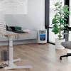 Leitz IQ OptiMax Small Office 350 Micro Cut papīra smalcinātājs, drošības līmenis P5, 22L - Balts
