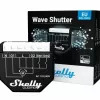 Viedais relejs Shelly Wave Shutter Melns 10 A 110–230 V, maks. attālums 40 m, 25 dBmW