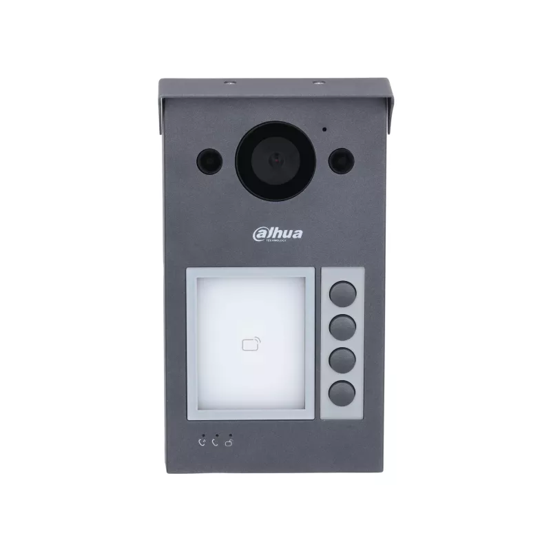 Video domofons DAHUA VTO3312Q-P 2 MP, H.264/H.265, IP65, IK08, IR nakts redzamība