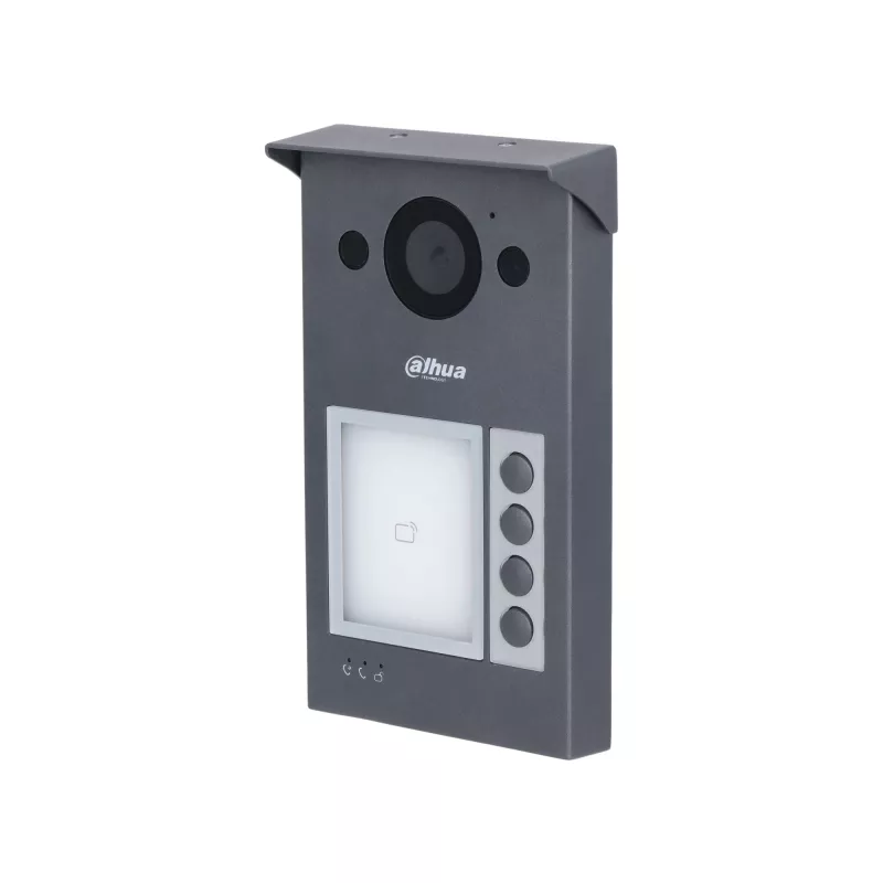 Video domofons DAHUA VTO3312Q-P 2 MP, H.264/H.265, IP65, IK08, IR nakts redzamība