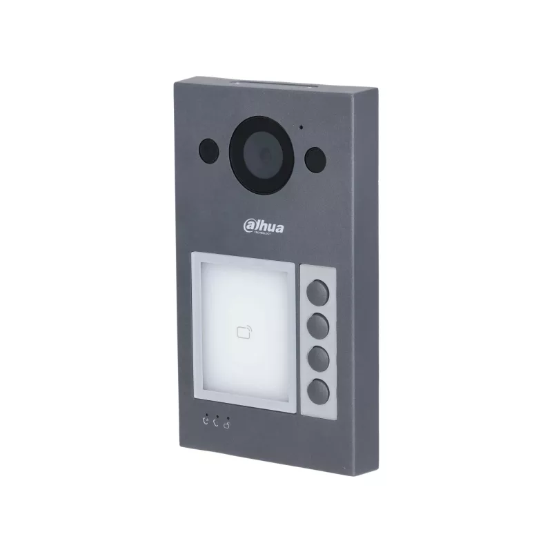 Video domofons DAHUA VTO3312Q-P 2 MP, H.264/H.265, IP65, IK08, IR nakts redzamība