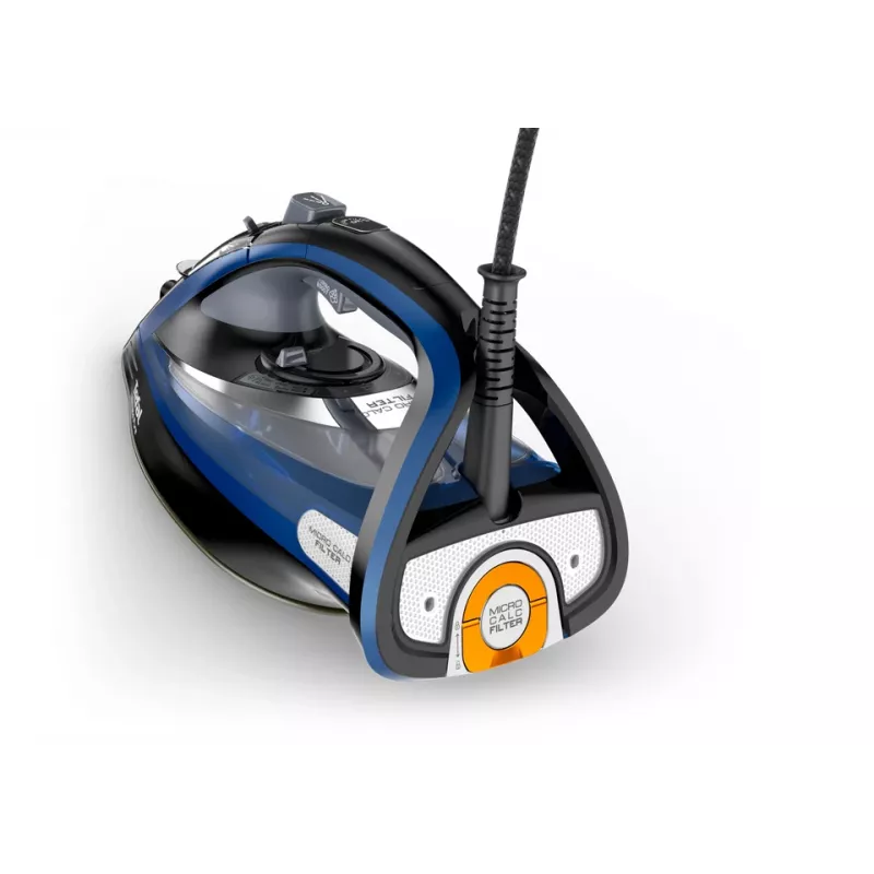 Tefal FV9848E0 gludeklis Sausās un tvaika gludināšanas gludeklis 3200 W Melns, Zils, Metālisks