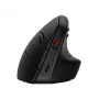 HP 925 ergonomiskā vertikālā pele, labročiem, vertikāls dizains, RF bezvadu + Bluetooth, 4000 DPI, melna