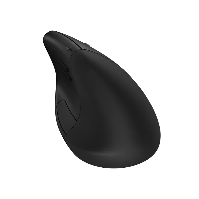 HP 925 ergonomiskā vertikālā pele, labročiem, vertikāls dizains, RF bezvadu + Bluetooth, 4000 DPI, melna