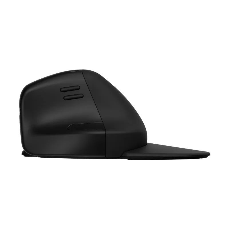 HP 925 ergonomiskā vertikālā pele, labročiem, vertikāls dizains, RF bezvadu + Bluetooth, 4000 DPI, melna