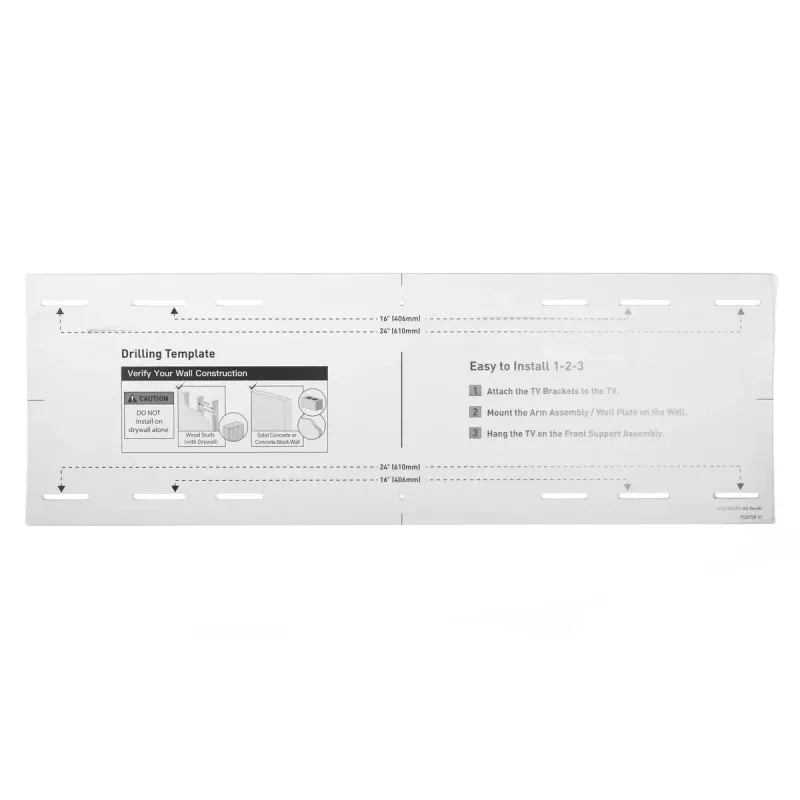 Sienas TV kronšteins MONTIS DENALI MT162 37 collu–105 collu ekrāniem, tērauds, 75 kg ietilpība, VESA 200x100–800x600, nolieks/grozāms/pagriežams, 7,3–60,9 cm