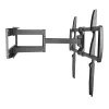 Sienas TV kronšteins MONTIS DENALI MT162 37 collu–105 collu ekrāniem, tērauds, 75 kg ietilpība, VESA 200x100–800x600, nolieks/grozāms/pagriežams, 7,3–60,9 cm