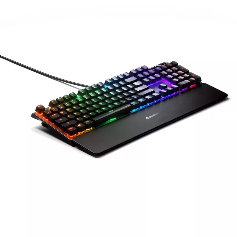 tastatūra Steelseries Apex 5 Gaming USB Melns