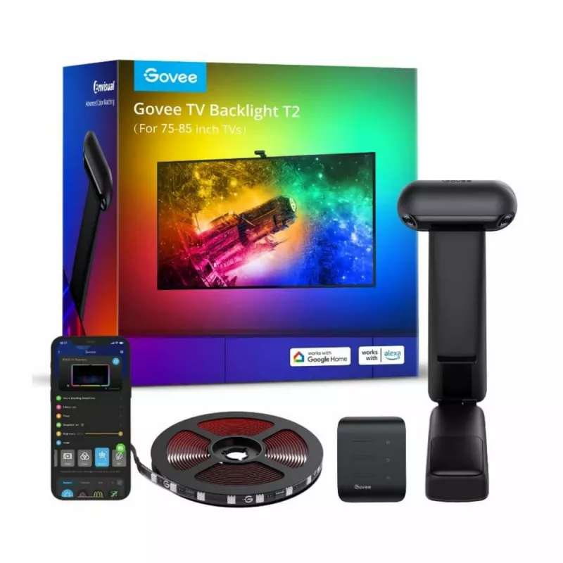 Viedā lentes gaisma Govee H605C Wi-Fi/Bluetooth melna 36W 3600mm