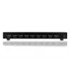 DIGITUS HDMI sadalītājs, 8 portu 1080p, 3D, HDMI High Speed, 2,25 GHz/225 MHz, metāla korpuss, melns