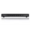 DIGITUS HDMI sadalītājs, 8 portu 1080p, 3D, HDMI High Speed, 2,25 GHz/225 MHz, metāla korpuss, melns