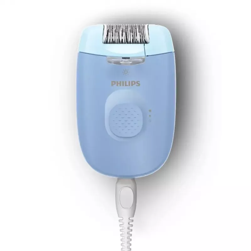 Epilators Philips BRE247/00 Series 4000 — 2 jaudas līmeņi, skuveklis, masāža, zils
