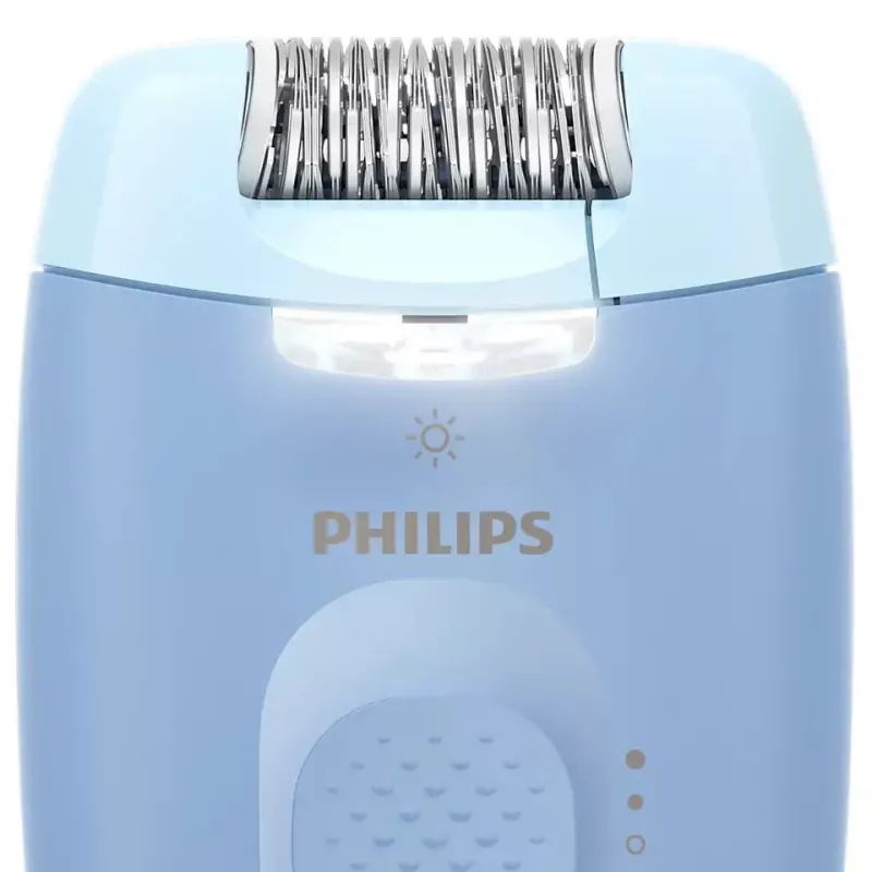 Epilators Philips BRE247/00 Series 4000 — 2 jaudas līmeņi, skuveklis, masāža, zils